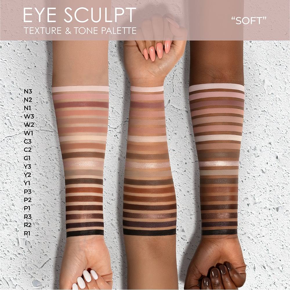 EYE SCULPT TEXTURE & TONE EYESHADOW PALETTE (PALETA DE SOMBRAS PARA OJOS)